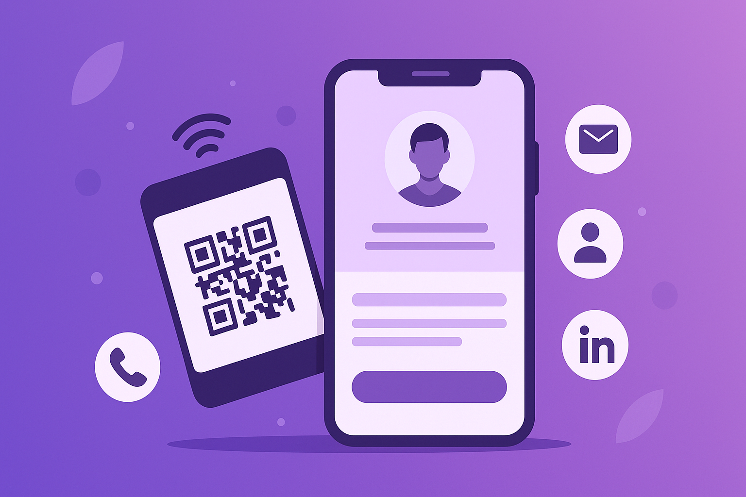 كيفية إنشاء بطاقة عمل رقمية